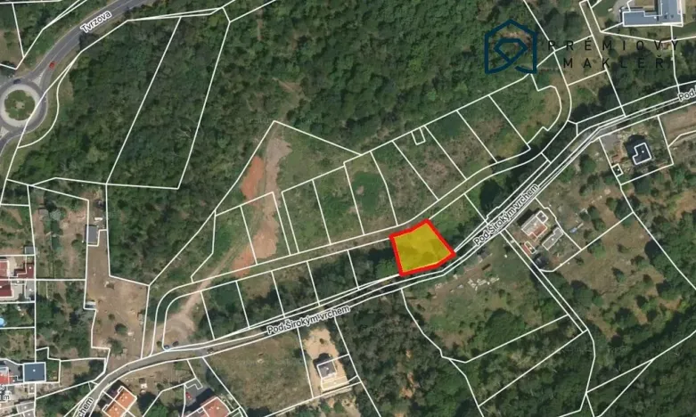 Prodej pozemku, Most, 588 m2