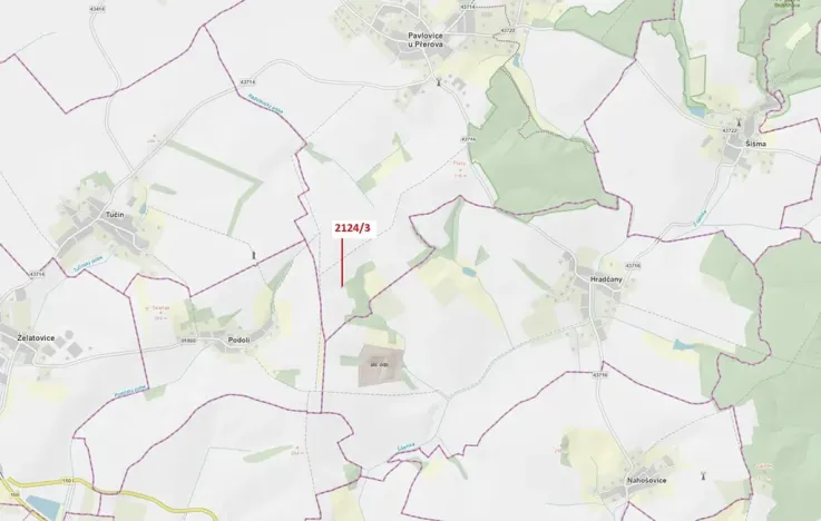 Dražba lesa, Pavlovice u Přerova, 140 m2