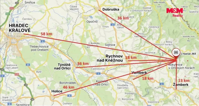 Prodej bytu 2+1, Rokytnice v Orlických horách, U Nádraží, 59 m2