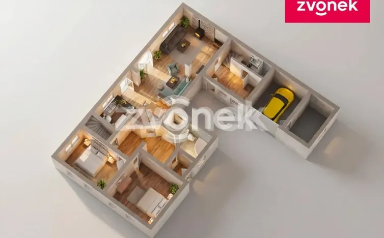 Prodej rodinného domu, Hvozdná, Hlavní, 312 m2