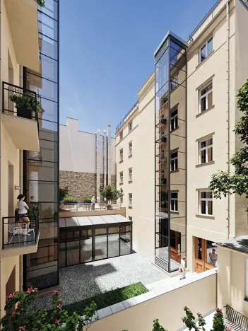Pronájem bytu 2+kk, Praha, Myslíkova, 63 m2