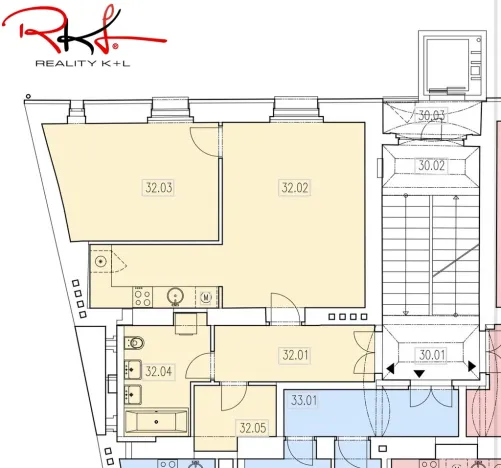 Pronájem bytu 2+kk, Praha, Košická, 61 m2