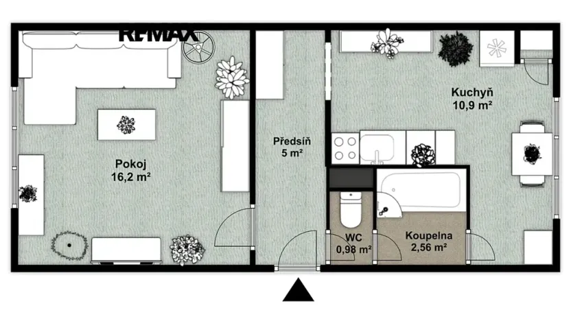Prodej bytu 1+1, Přeštice, Rybova, 37 m2