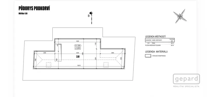 Prodej rodinného domu, Černošice, 82 m2