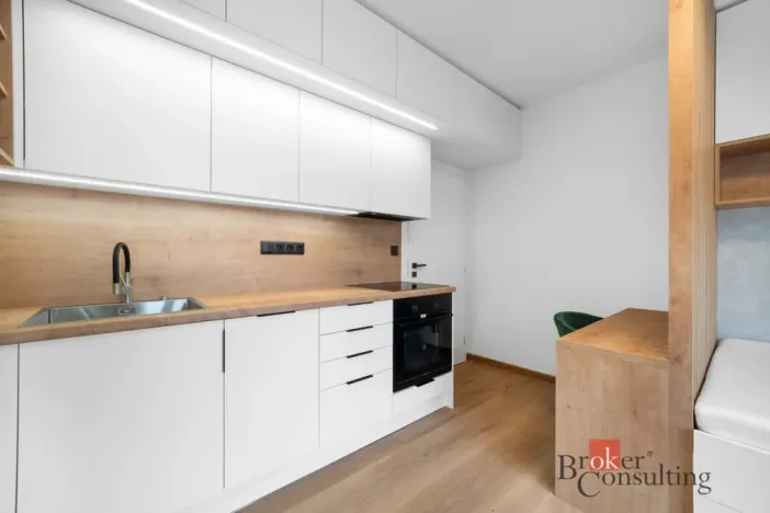 Pronájem bytu 1+kk, Brno - Zábrdovice, Bratislavská, 24 m2