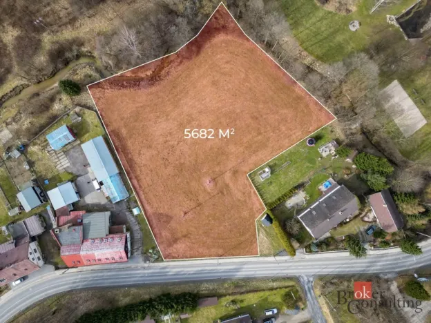 Prodej komerčního pozemku, Oldřichov v Hájích, 5682 m2