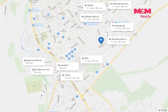 Prodej rodinného domu, Rychnov nad Kněžnou, Svobody, 140 m2