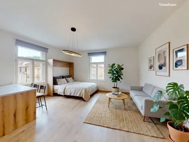Pronájem bytu 3+kk, Praha - Smíchov, Zborovská, 66 m2