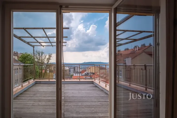 Pronájem bytu 5+1, Praha - Žižkov, Krásova, 114 m2