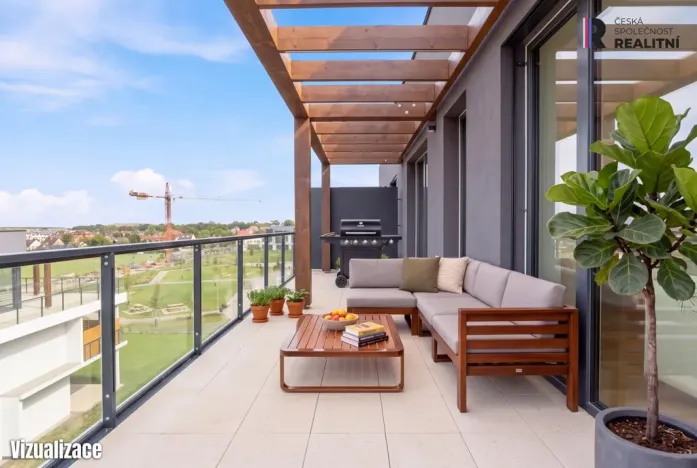 Prodej bytu 2+kk, Praha - Dolní Chabry, Za Pískovnou, 64 m2