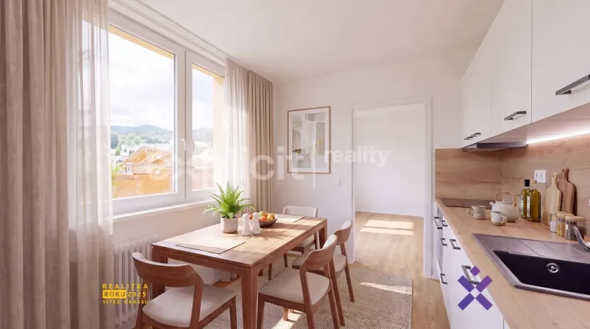 Prodej bytu 3+1, Valašské Klobouky, Cyrilometodějská, 62 m2