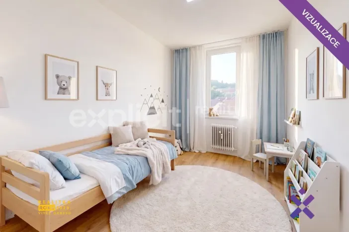 Prodej bytu 3+1, Valašské Klobouky, Cyrilometodějská, 62 m2