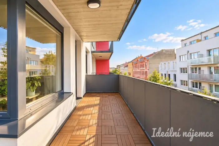 Pronájem bytu 2+kk, Brno, U Červeného mlýna, 59 m2