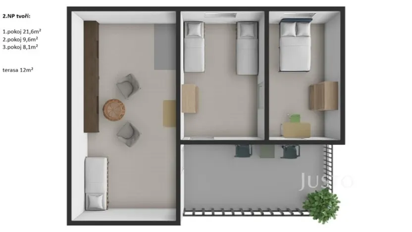 Prodej rodinného domu, Sojovice, 82 m2