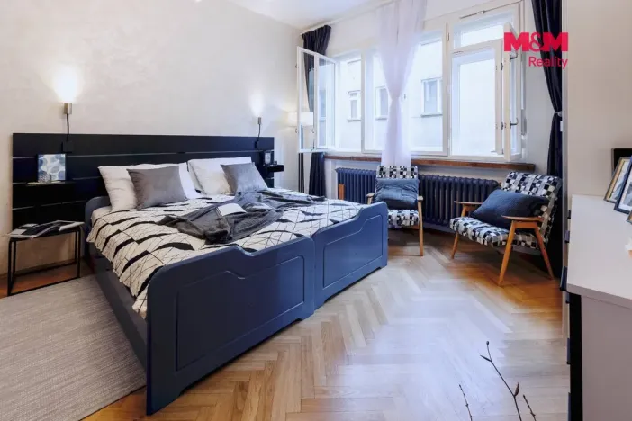 Pronájem bytu 1+kk, Praha - Nové Město, Krakovská, 26 m2