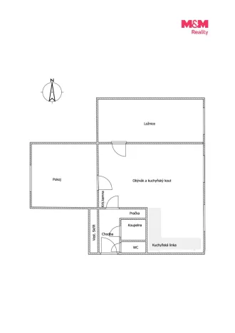 Pronájem bytu 3+kk, Moravské Budějovice, Myslbekova, 69 m2