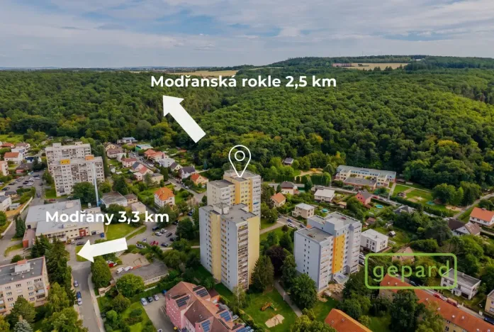 Prodej bytu 2+kk, Praha - Komořany, Za sídlištěm, 47 m2