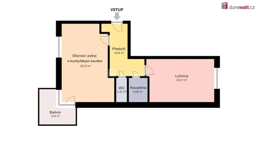 Prodej bytu 2+kk, Praha - Horní Měcholupy, Padovská, 65 m2