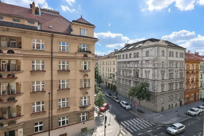 Prodej bytu 3+kk, Praha - Žižkov, Hartigova, 74 m2