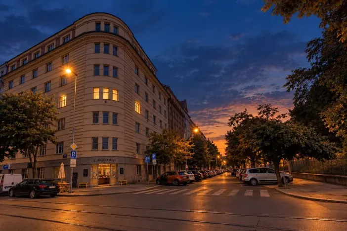 Pronájem bytu 2+1, Praha - Vinohrady, Čáslavská, 76 m2