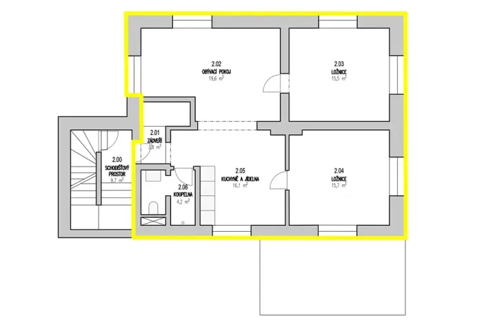 Prodej bytu 3+kk, Roprachtice, 74 m2