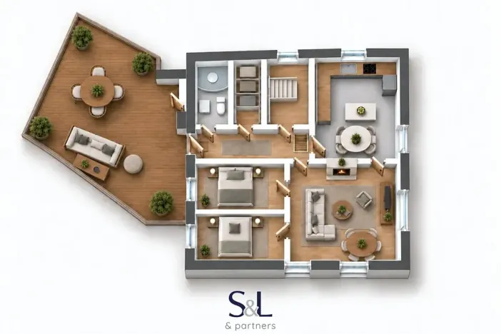 Prodej rodinného domu, Nový Bor, Hřebenka, 240 m2