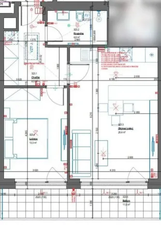 Pronájem bytu 2+kk, Praha - Braník, Ke Krči, 65 m2