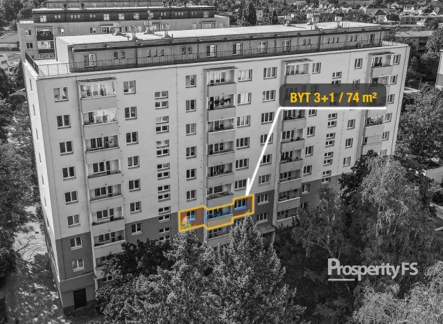 Prodej bytu 3+1, Přerov - Přerov I-Město, Jasínkova, 74 m2