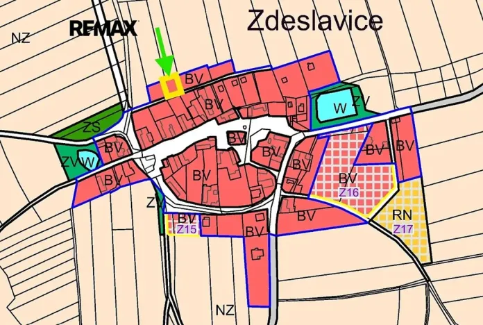 Prodej pozemku pro bydlení, Chlístovice, 666 m2