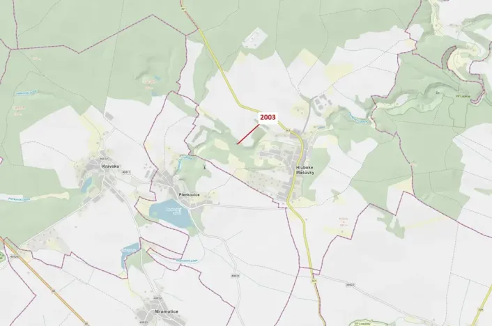 Dražba lesa, Hluboké Mašůvky, 342 m2