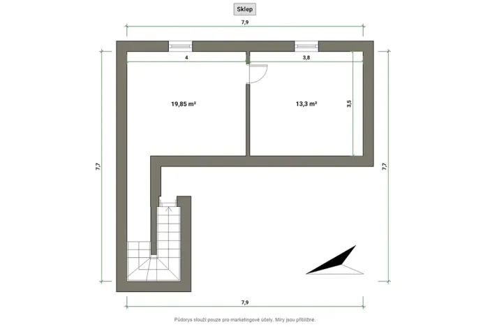 Prodej rodinného domu, Ludkovice, 183 m2
