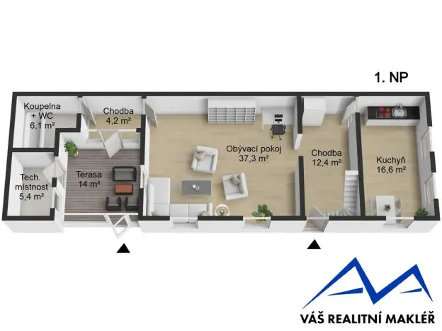 Prodej rodinného domu, Příbor, Kašnice, 140 m2
