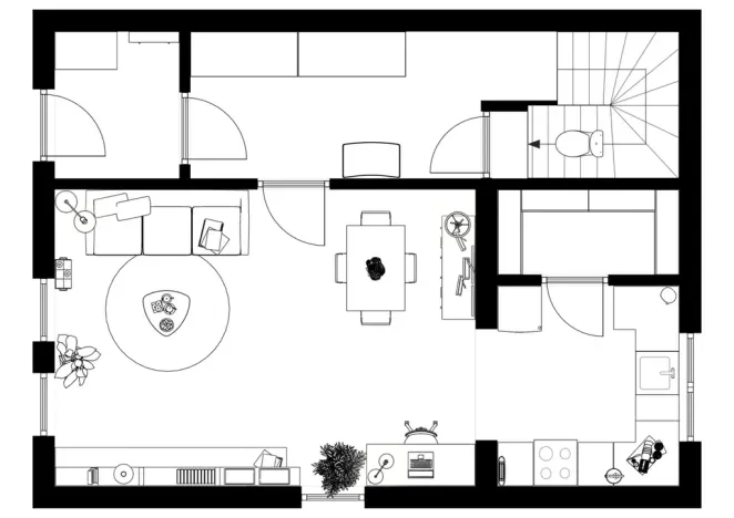 Prodej rodinného domu, Jinočany, Jiráskova, 93 m2