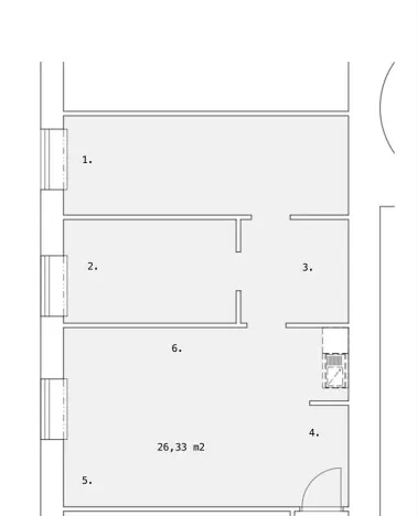 Pronájem kanceláře, Brno, Josefská, 56 m2