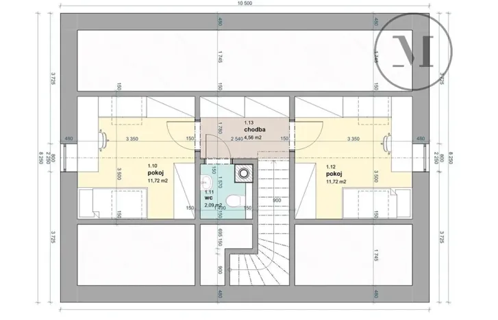Prodej rodinného domu, Staré Hodějovice, K Šemberku, 103 m2