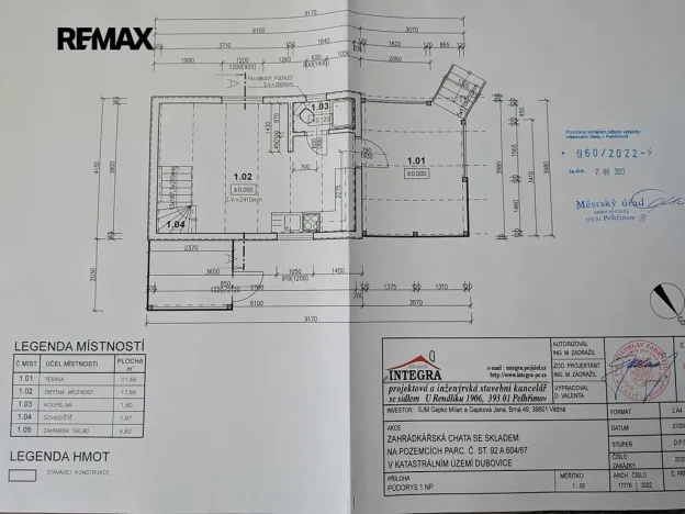 Prodej chaty, Dubovice, 78 m2