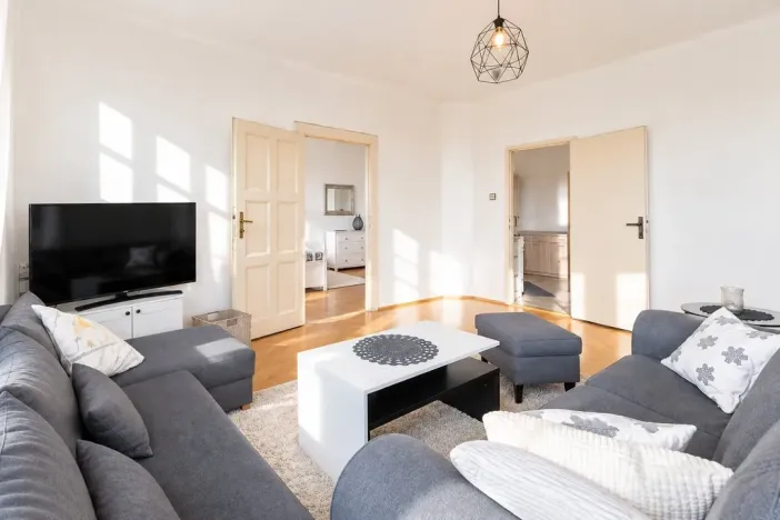 Pronájem bytu 2+1, Praha - Vinohrady, Čáslavská, 76 m2