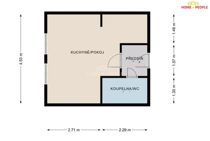 Prodej bytu 1+kk, Pohořelice, Vídeňská, 35 m2
