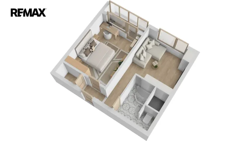 Prodej bytu 2+kk, Hradec Králové - Nový Hradec Králové, Jana Masaryka, 47 m2