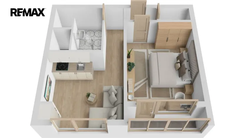 Prodej bytu 2+kk, Hradec Králové - Nový Hradec Králové, Jana Masaryka, 47 m2