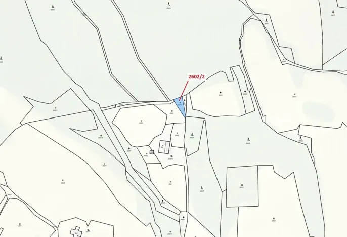 Dražba louky, Valašská Bystřice, 255 m2