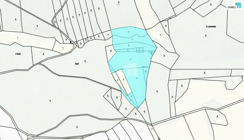 Prodej pole, Koberovice - Lohenice, 33584 m2