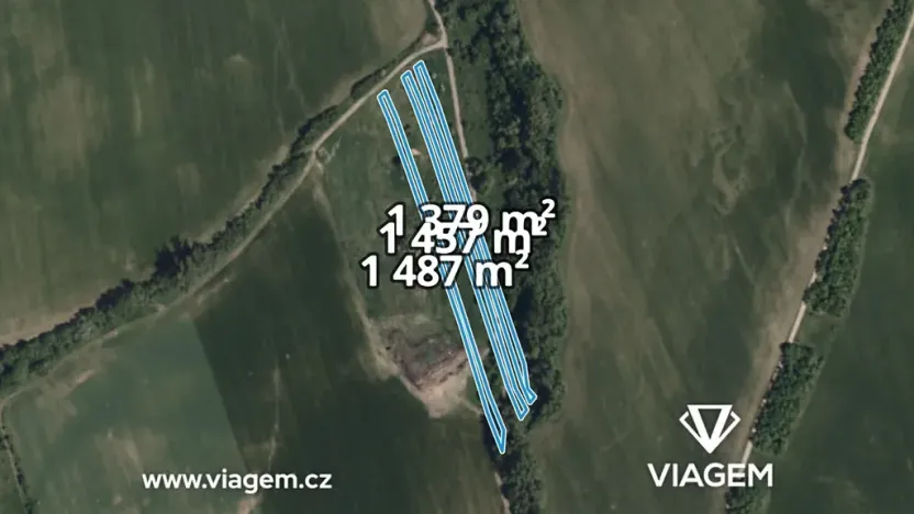 Prodej pole, Hrubá Vrbka, 3093 m2