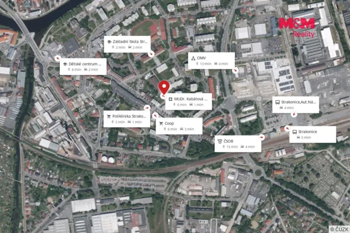 Pronájem bytu 3+kk, Strakonice - Strakonice II, Stavbařů, 81 m2