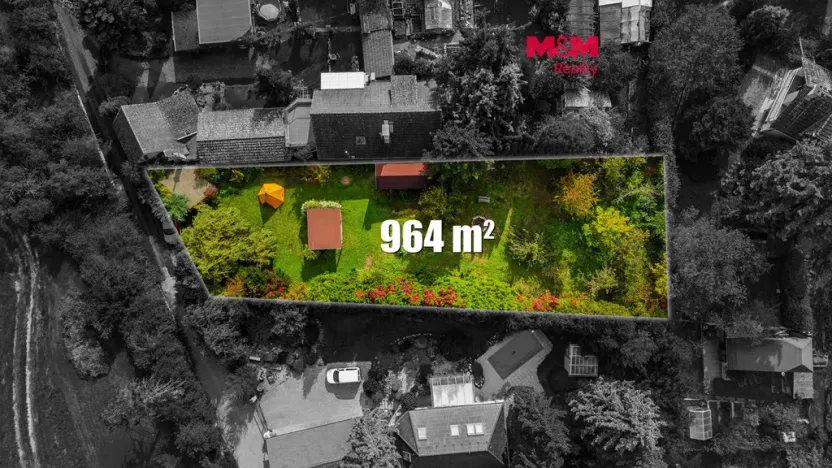 Prodej zahrady, Litoměřice, 964 m2