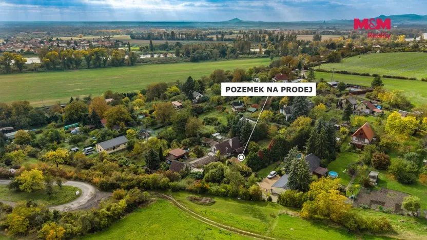Prodej zahrady, Litoměřice, 964 m2