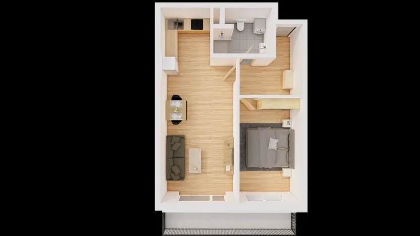 Prodej bytu 2+kk, České Budějovice, Jírovcova, 60 m2