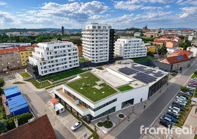Pronájem bytu 1+kk, Brno, Komárovská, 38 m2