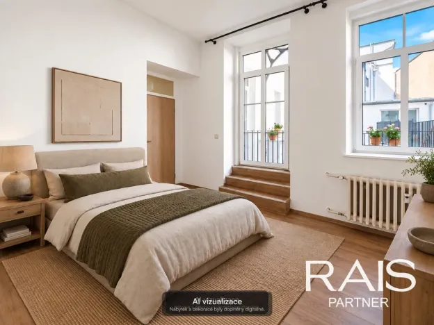Prodej bytu 3+kk, Brno - Brno-město, Bašty, 58 m2
