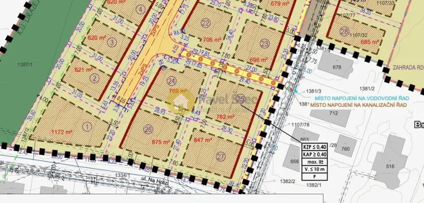 Prodej pozemku pro bydlení, Strakonice - Dražejov, U Větrolamu, 874 m2